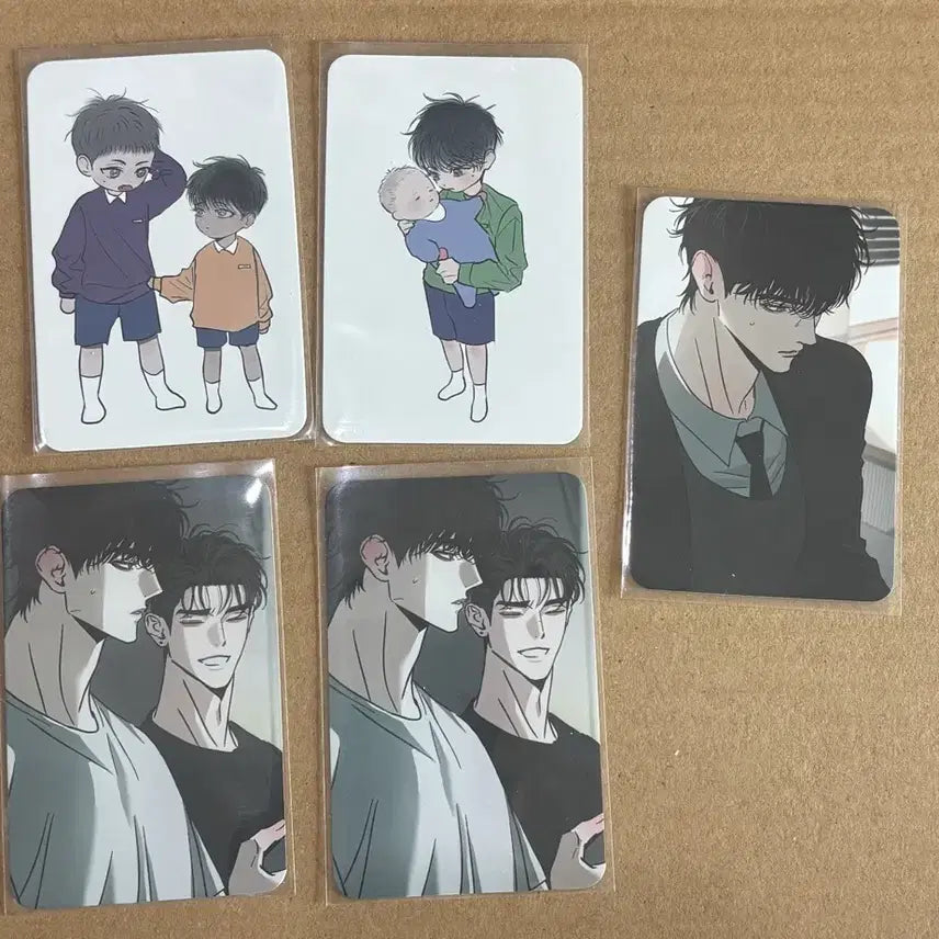 [BUNJANG] Toonique Sanggeuk Photocard Bundle Set / 투니크 상극 비밀이많은xx 방포 방문포카 4종 5장