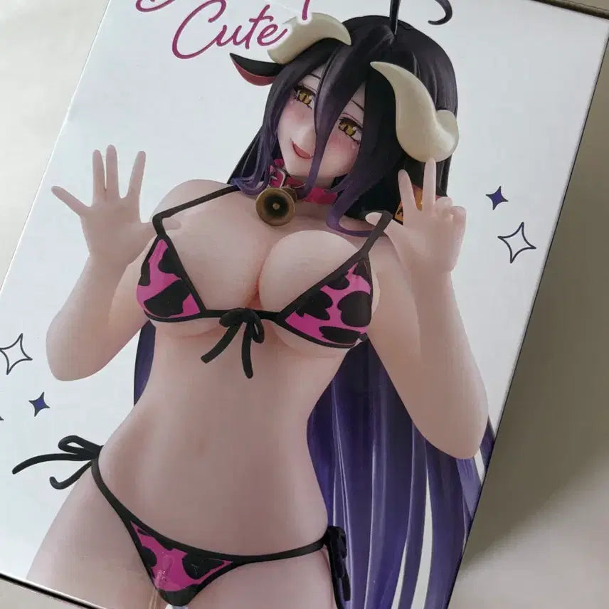 [BUNJANG] Taito Overlord Albedo Swimsuit Figure (Sealed) / 타이토 오버로드 알베도 수영복 피규어 미개봉