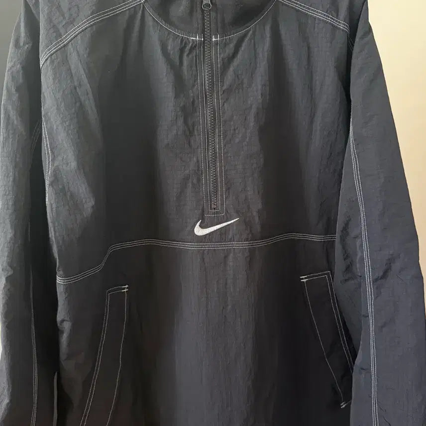 [SOLD OUT] 슈프림 나이키 립스탑 풀오버 블랙 - 24SS