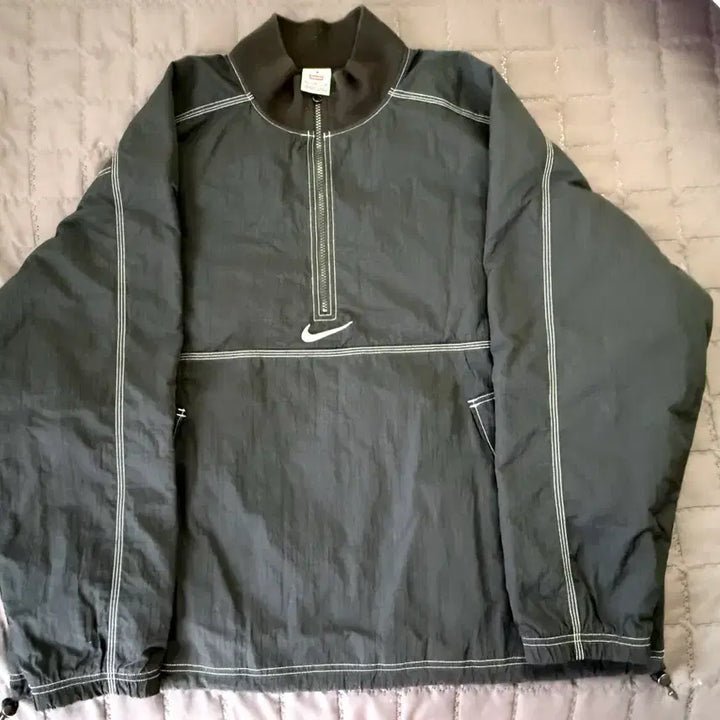 [SOLD OUT] 슈프림 나이키 립스탑 풀오버 블랙 - 24SS