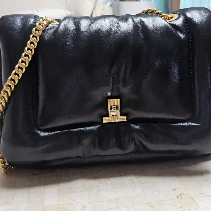 [BUNJANG] Lanvin Collection Quilted Chain Bag / 랑방 컬렉션 가방