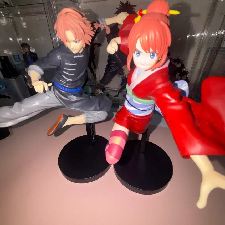 [BUNJANG] Gintama Yoshwara Kamui Kagura Figure Bundle Set / 일괄)은혼 요시와라 카무이 카구라 피규어 아크릴 룩업 히지카타 소고 긴토