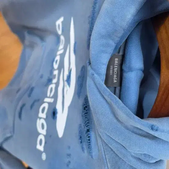 [BUNJANG] Balenciaga Washed Hoodie / 발렌시아가 후드