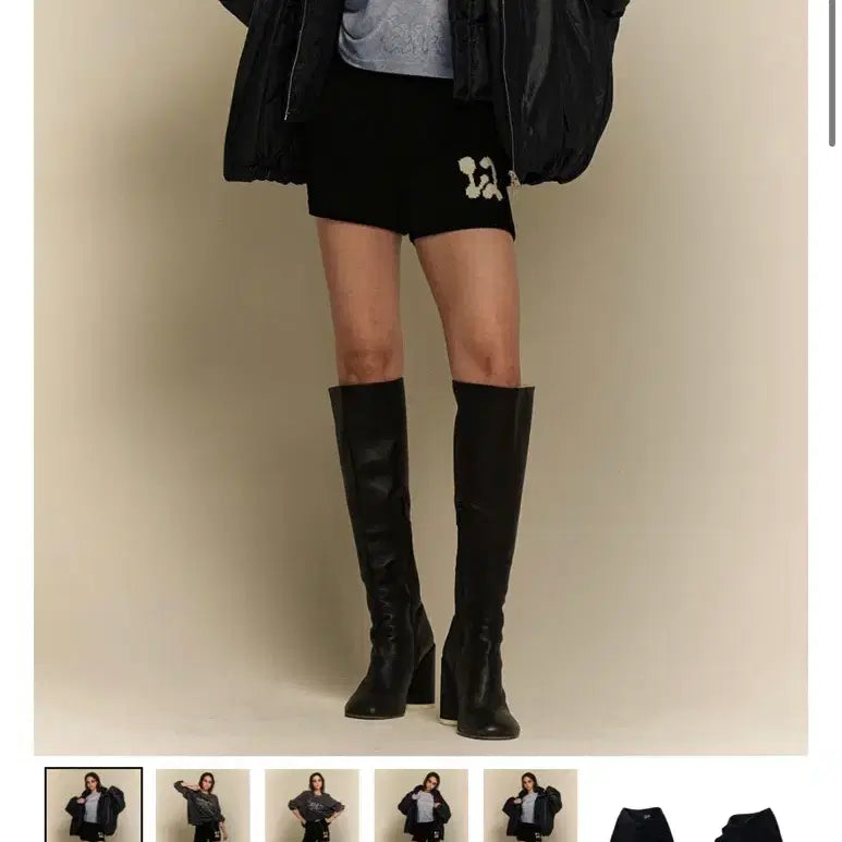 [BUNJANG] Woooalong Inticia Micro Knit Pants S / [우알롱] 인티샤 마이크로 니트 팬츠 S
