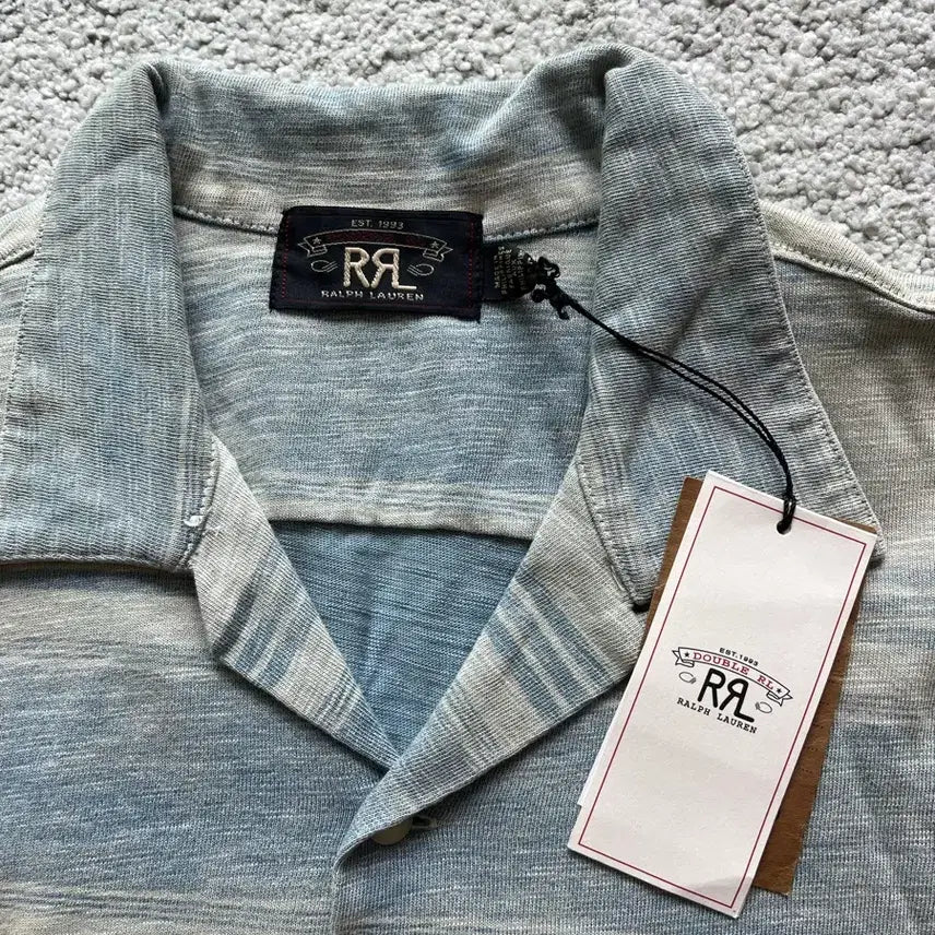 [SOLD OUT] 더블알엘 스트라이프 반팔셔츠