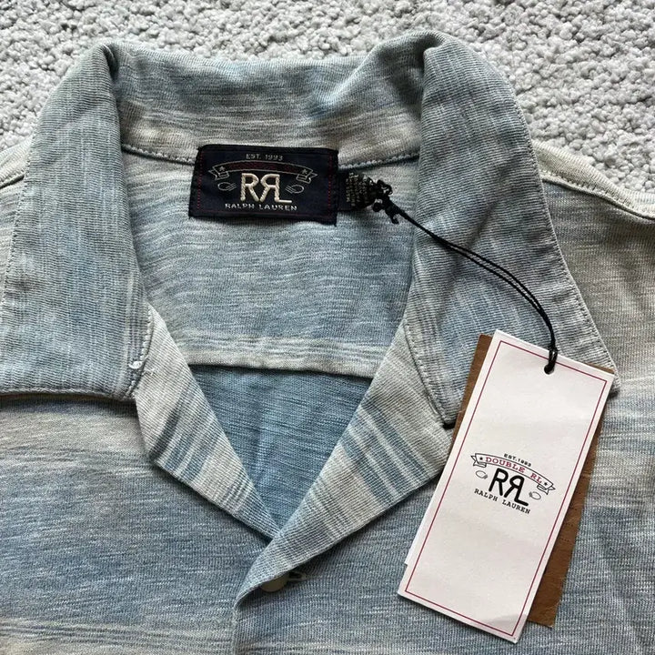 [SOLD OUT] 더블알엘 스트라이프 반팔셔츠