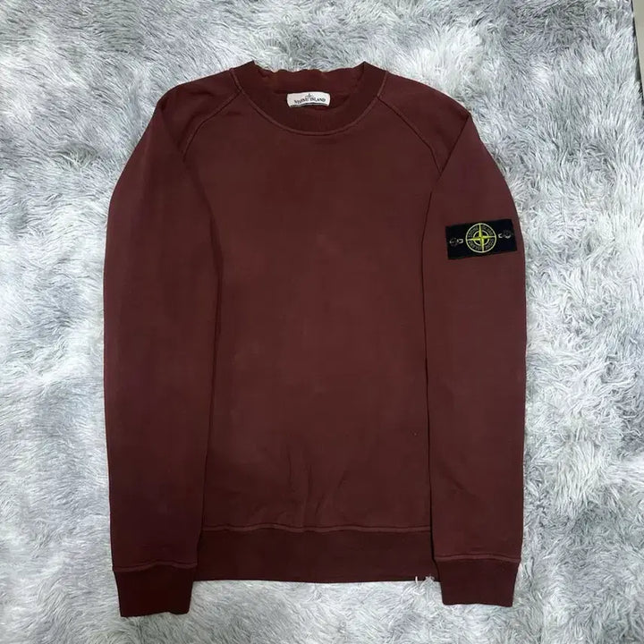 [SOLD OUT] [L size] 스톤아일랜드 버건디 맨투맨