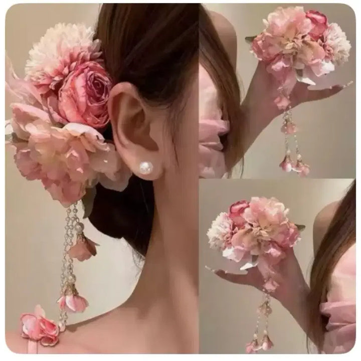 [BUNJANG] Pink Yukata Costume Rental / 졸업사진 기모노 유카타 핑크 분홍색 의상 대여