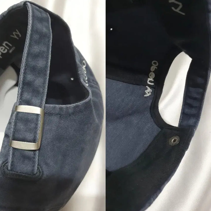 [SOLD OUT] 네이비그레이 오픈와이와이 로고 볼캡 모자