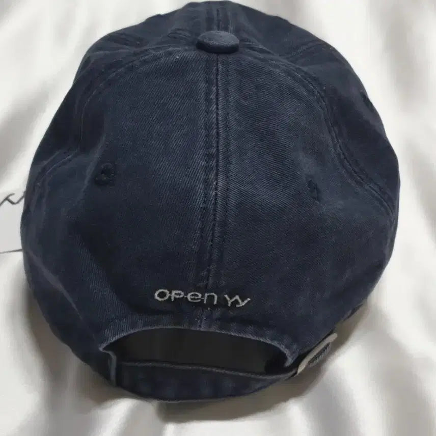 [SOLD OUT] 네이비그레이 오픈와이와이 로고 볼캡 모자