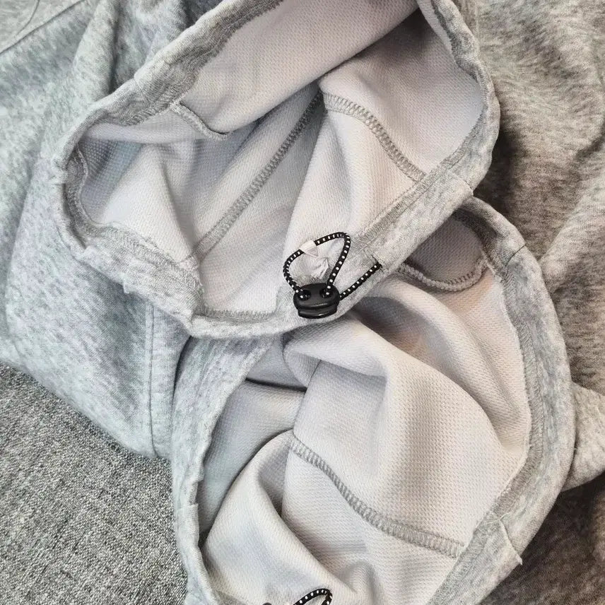 [BUNJANG] Dimitri Black Curved Sweat Pants / 디미트리블랙 커브드 스웻 팬츠