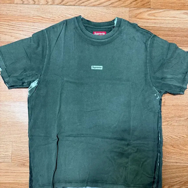 [BUNJANG] Supreme Overprint Small Box Logo T-Shirt Green / [XL] 슈프림 오버프린트 스몰 박스 로고 그린 팝니다!