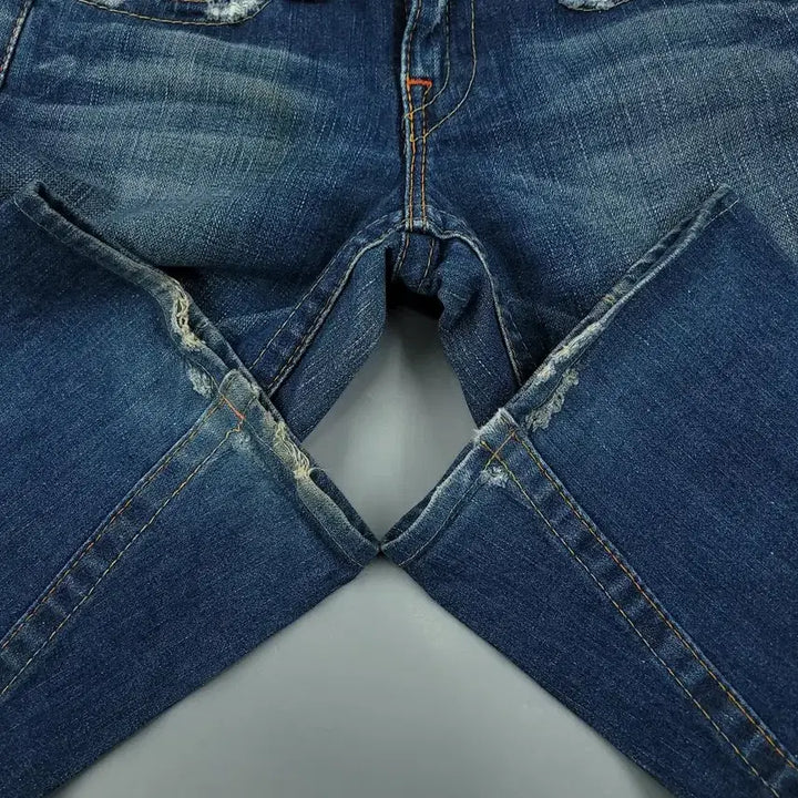 [BUNJANG] True Religion 503 Detroit Y2K Low-Rise Bootcut Jeans / 트루릴리전 503 진청워싱 디트로이드 Y2K 로우라이즈 부츠컷 청바지 데