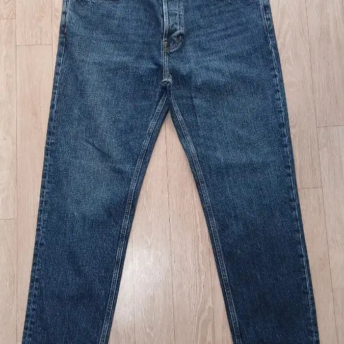 [BUNJANG] Zara Mid-Wash Luxury Denim Regular Tapered Pants / 자라 Zara 중청 럭셔리 데님 36 레귤러 테이퍼드