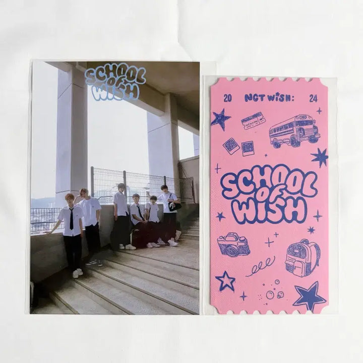 [BUNJANG] NCT School of Wish Jeonju Postcard and Ticket Set / (미개봉) 스오위 전주 엽서 티켓 세트 스쿨 오브 위시 엔시티 콘서트