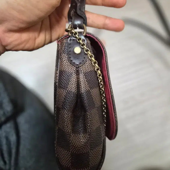 [BUNJANG] Louis Vuitton Damier Favorite MM Bag / 루이비통 다미에페이보릿 mm