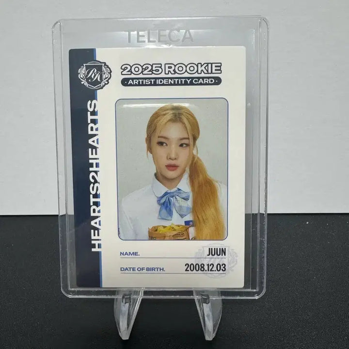 [BUNJANG] Hats to Hearts Jueun Student ID Teleca Card / 하투하 주은 학생증 포카