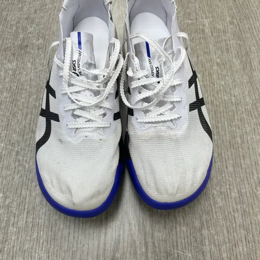 [BUNJANG] Asics Metaspeed Ray White/Cobalt Burst Running Shoes / 아식스 메타스피드 레이 화이트/코발트 버스트