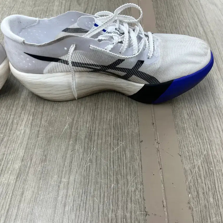 [BUNJANG] Asics Metaspeed Ray White/Cobalt Burst Running Shoes / 아식스 메타스피드 레이 화이트/코발트 버스트