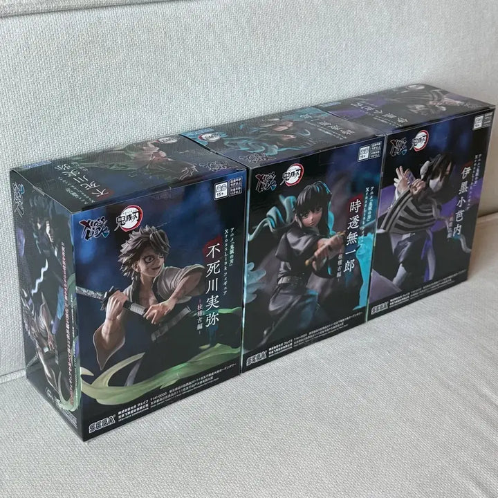 [SOLD OUT] (미개봉) 귀멸의칼날 크로스링크 무이치로, 사네미, 이구로 피규어