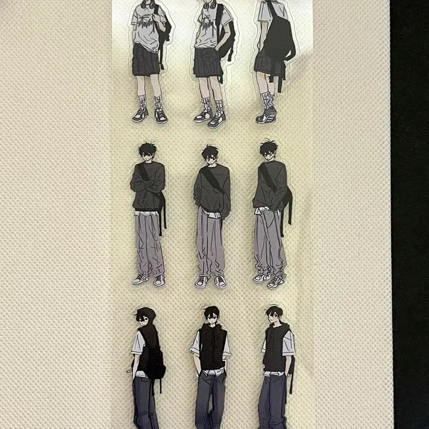 [BUNJANG] Garbage Time Final Weaponz Jongsu Sangho Byungchan Sticker Set / 가비지타임 갑타 고고마님 최종병기즈 종수 상호 병찬 스티커 굿즈