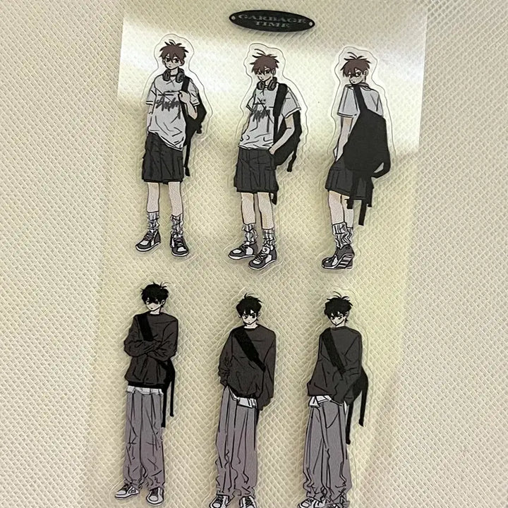 [BUNJANG] Garbage Time Final Weaponz Jongsu Sangho Byungchan Sticker Set / 가비지타임 갑타 고고마님 최종병기즈 종수 상호 병찬 스티커 굿즈