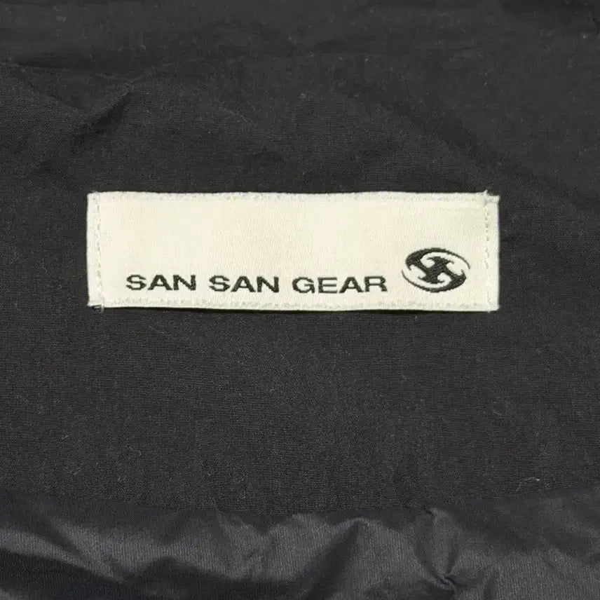 [BUNJANG] Sansan Gear Black Zipper Jacket / 산산기어 지퍼 자켓 블랙 22FW