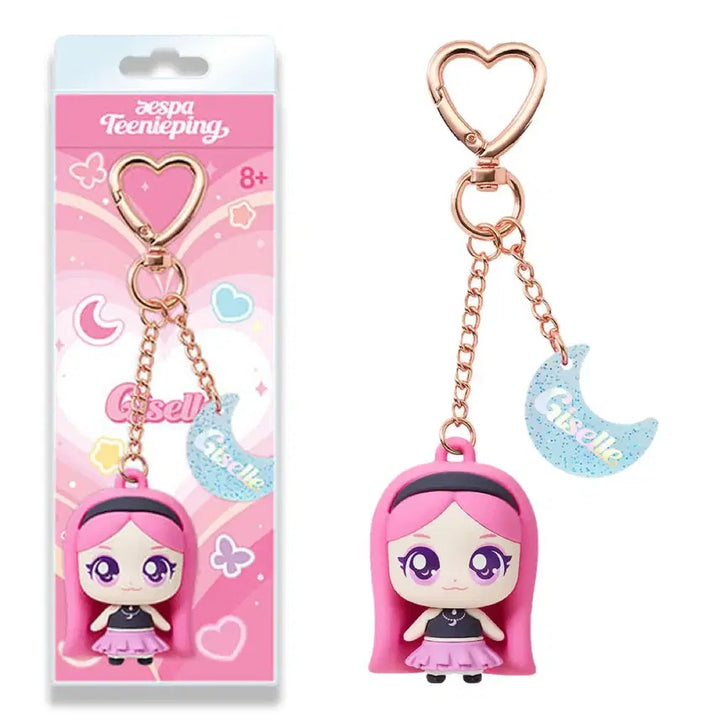 [BUNJANG] TinyPring Giselle Keyring / 티니핑 에스파 지젤핑 피규어 키링 굿즈