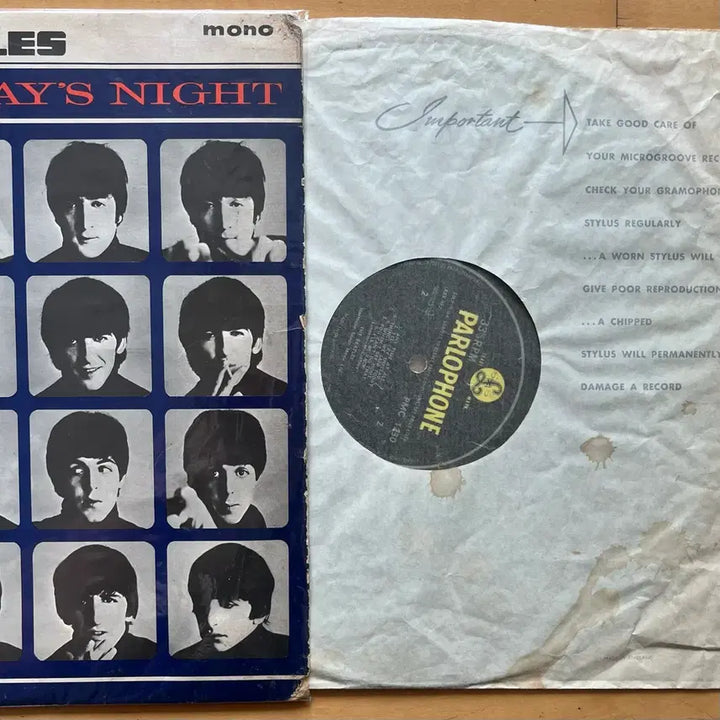 [SOLD OUT] 비틀즈 A Hard Days Night UK Mono LP