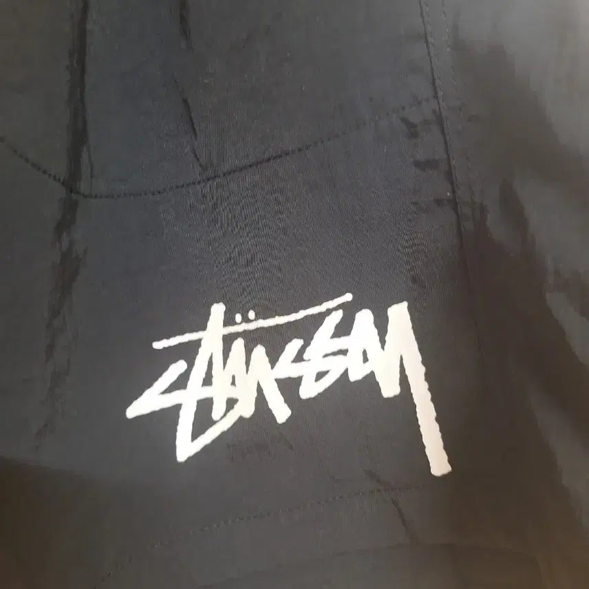 [BUNJANG] Stussy Black Water Shorts / 정품 스투시 블랙 반바지 워터 쇼츠 새상품 택
