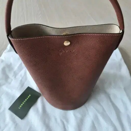[BUNJANG] Longchamp Epure S Bucket Bag Brown / 롱샴 에퓌르 S 버킷백 브라운(미착용 새상품)