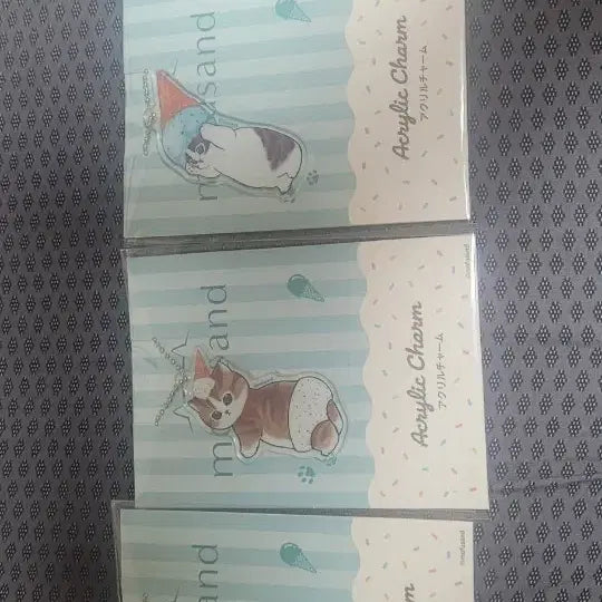 [BUNJANG] Mofusand Family Mart Acrylic Keyring Set (4 Types) / 모프샌드 mofusand 패밀리마트 아크릴키링 4종 세트