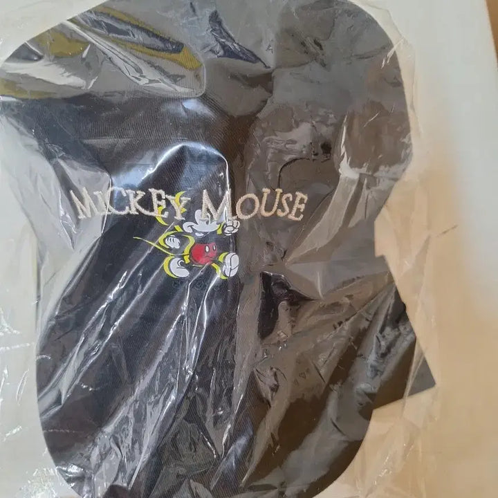 [BUNJANG] Verutum Mickey Mouse Black Ball Cap / 미키마우스 블랙 볼캡 모자 새상품