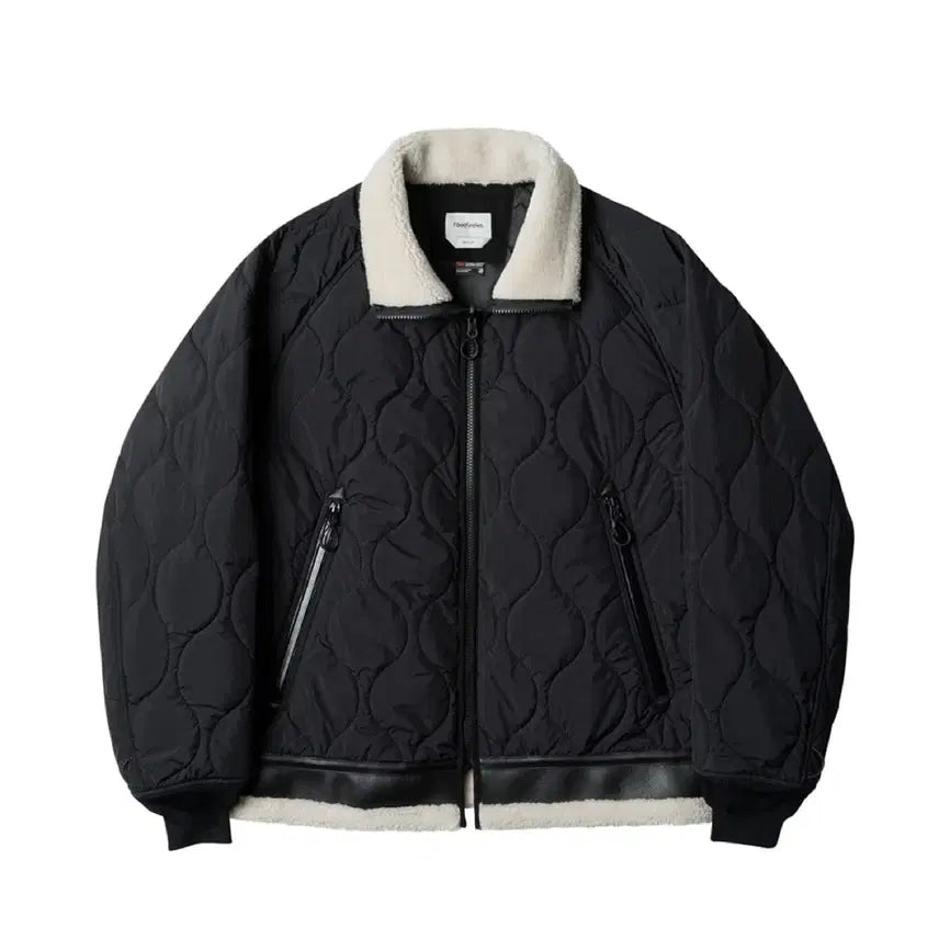 [BUNJANG] Rootfinder Black Quilted Jacket / 루트파인더
