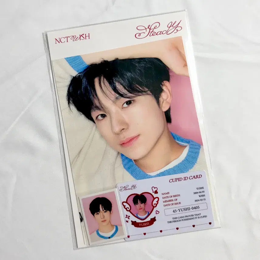 [BUNJANG] NCT WISH YouU! Photocard Set / (미개봉) 스테디 팝업 유우시 포토 세트 증사 포카 엔시티 위시 증명사진