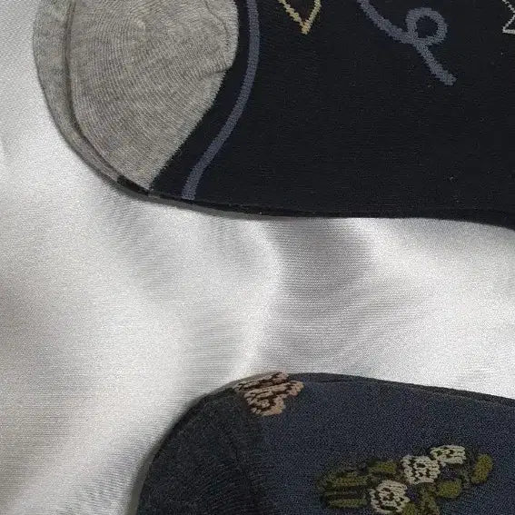 [BUNJANG] mina perhonen Flower Pattern Socks / 도형 플라워 꽃패턴 mina perhonen 미나 페르호넨 양말 삭스