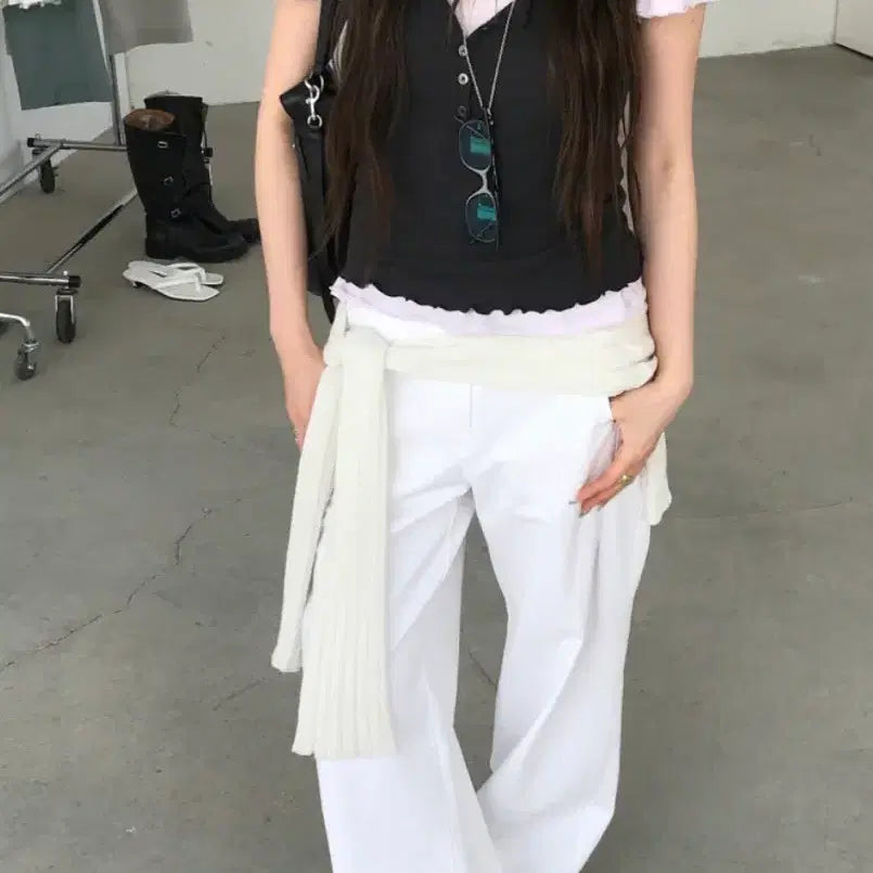[BUNJANG] Nuese Lavender T-shirt / nuese 라벤더티셔츠