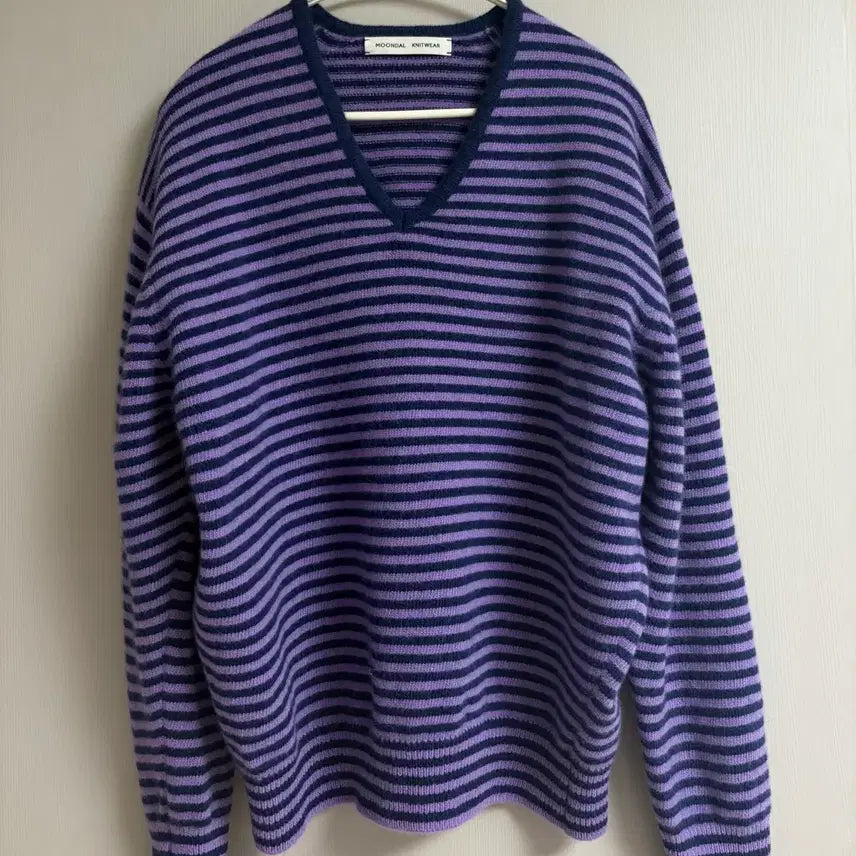 [SOLD OUT] 문달 리스카 니트 퍼플 moondal Risca Knit