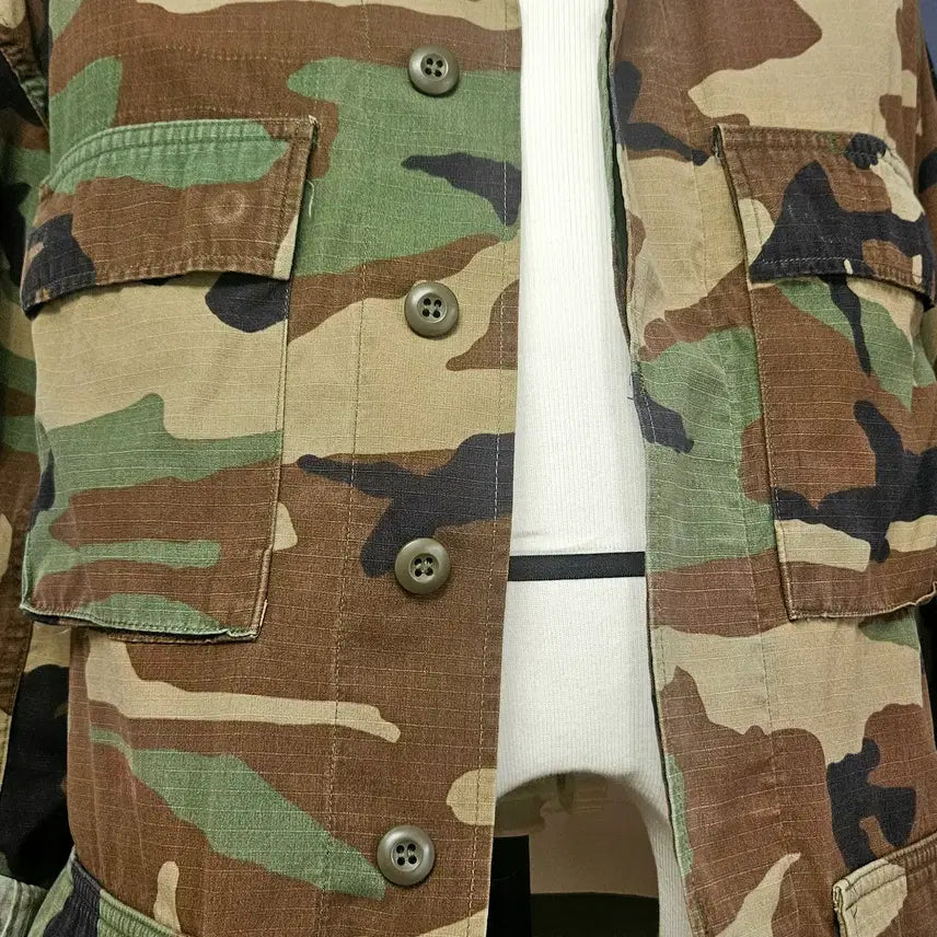[BUNJANG] US Army Woodland BDU S/R Uniform / 미군 우드랜드 BDU S/R