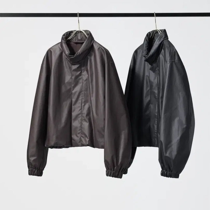 [BUNJANG] Uniqlo U Coated Short Blouson - Black - Men&