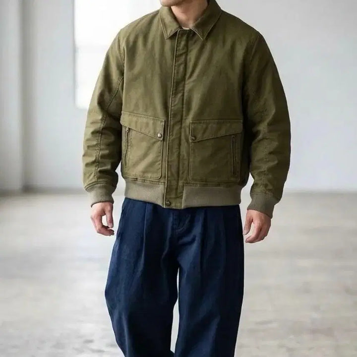 [BUNJANG] Sage de Cret Cotton A2 Fatigue Jacket / 사쥬 드 크레 코튼 A2 자켓 퍼티그 자켓 sage de cret