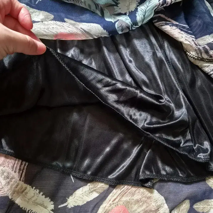 [BUNJANG] Chiffon Waistband Skirt / (새상품)쉬폰 허리밴딩 치마 스커트(프리사이즈)