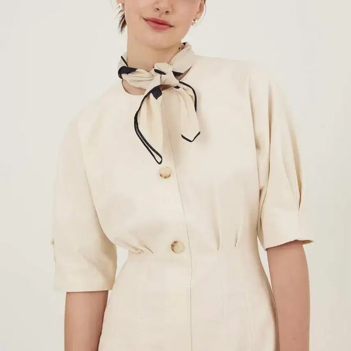 [BUNJANG] NICE CLAUP Ivory Dress / 나이스클랍 원피스 새상품 정장 원피스 데이트룩