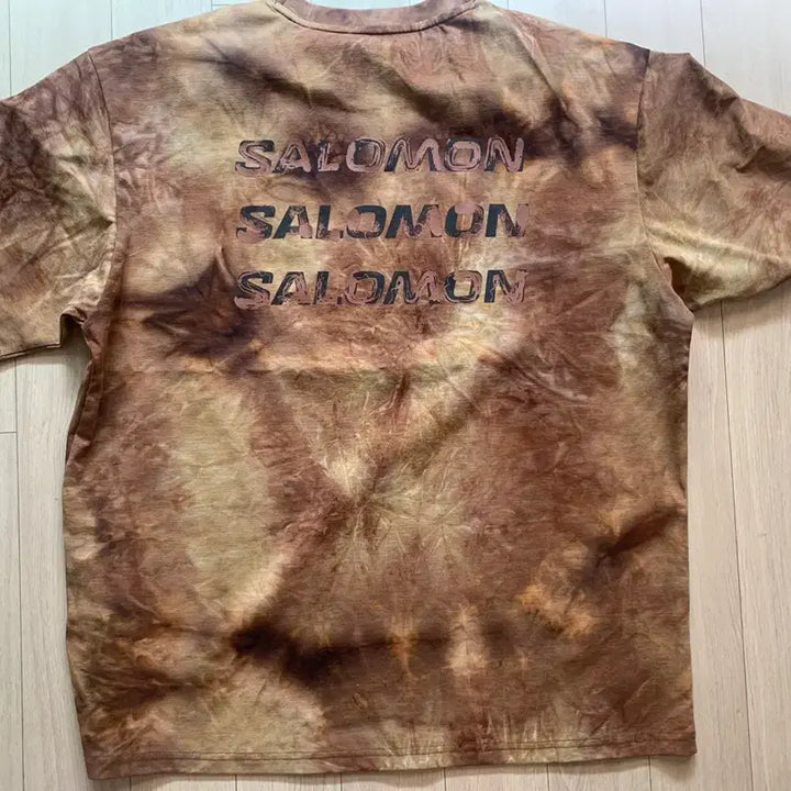 [SOLD OUT] 살로몬 다잉 숏슬리브 브라운 XL