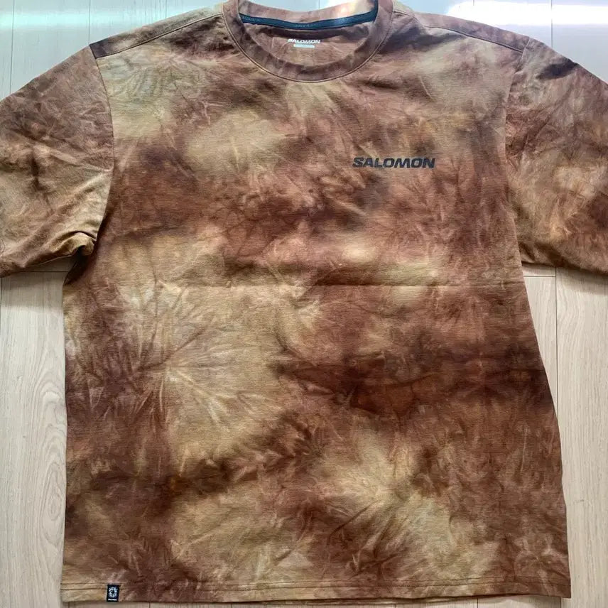 [SOLD OUT] 살로몬 다잉 숏슬리브 브라운 XL
