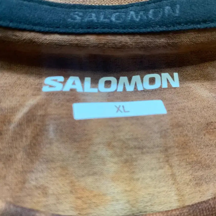 [SOLD OUT] 살로몬 다잉 숏슬리브 브라운 XL