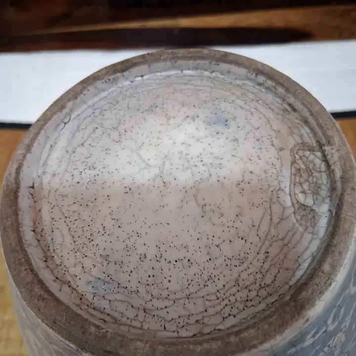 [BUNJANG] Antique Blue and White Porcelain Jar Vase / 오랜골동의 청화백자 항아리(차호 화병)