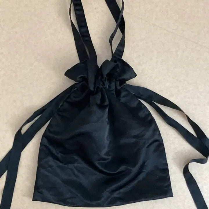 [BUNJANG] Ribbon Drawstring Eco Bag / 리본 복조리백