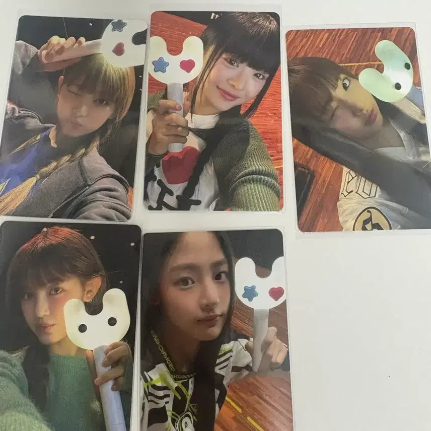 [BUNJANG] NewJeans Binky Bong Photocard Bundle Set / 뉴진스 빙키봉 포카 일괄 판매