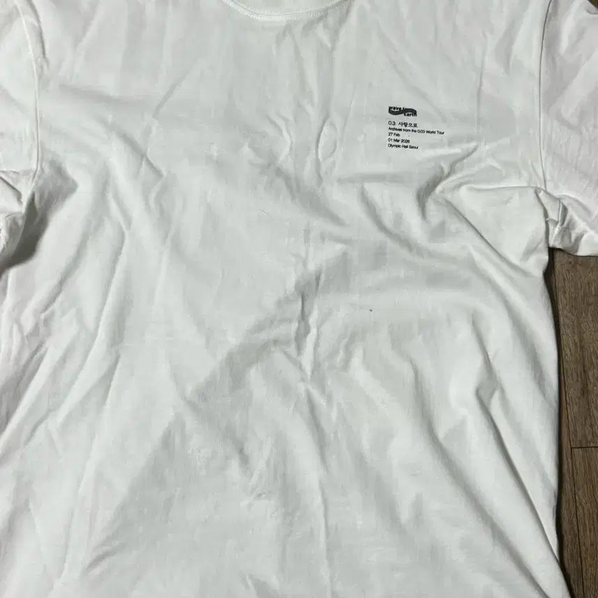 [BUNJANG] Wave to Earth Love Short Sleeve T-shirt / wave to earth 사랑으로 반팔 티셔츠